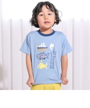 アニマルモチーフプリント天竺Tシャツ(80~130cm)