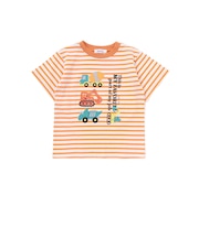 アニマルモチーフプリント天竺Tシャツ(80~130cm)