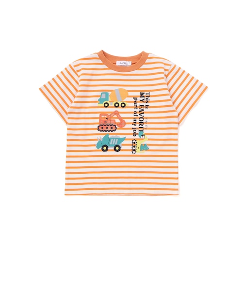 アニマルモチーフプリント天竺Tシャツ(80~130cm)