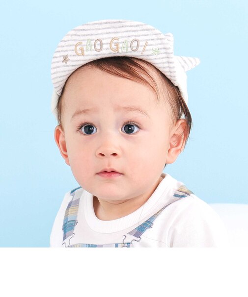 クマ&恐竜キャップベビー(46~48cm)