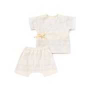 【お揃い】クマ&木馬モチーフ総柄甚平ベビー(70~80cm)