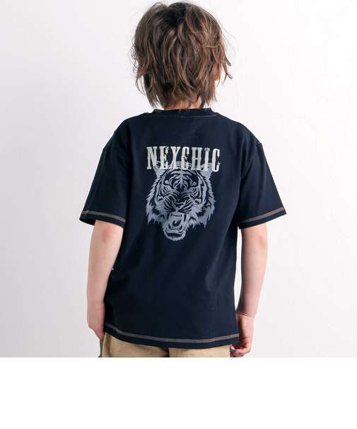 切り替えビッグシルエット半袖Tシャツ(110~150cm)