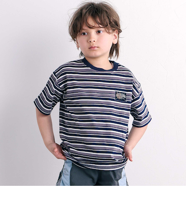 切り替えビッグシルエット半袖Tシャツ(110~150cm)