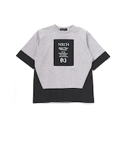 タフタ切り替え天竺半袖Tシャツ(110~150cm)