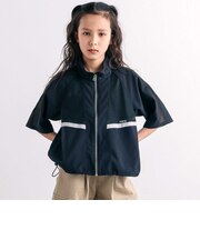 メッシュ切り替えタフタジップアップジャケット(110~150cm)