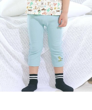 【スララク/防汚加工】前後フリーで時短!パパパッと穿ける7分丈前向きパンツ(80~120cm)