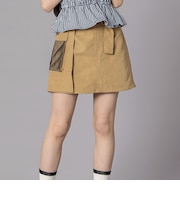 サテンベルトつきスポMIXスカパン(130~160cm)