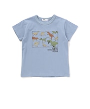 【接触冷感】ダイナソーフルラインTシャツ(90~160cm)