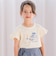 ベア天竺ネズミプリントTシャツ(90~140cm)