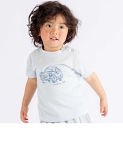 クラシックカースケッチ杢天竺半袖Tシャツ(80~100cm)