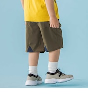 【店舗限定】バック三角ポイント切替ショートパンツ(95～150cm)