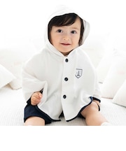 天竺フード付きマントベビー(60~90cm)