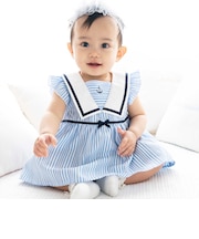 ドビーストライプマリンブラウスベビー(60~90cm)