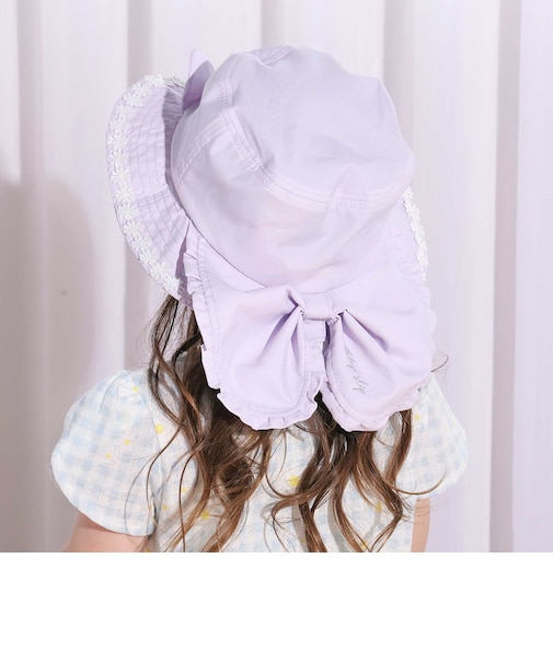 ウサギxネコ耳付きサファリハット(50~54cm)