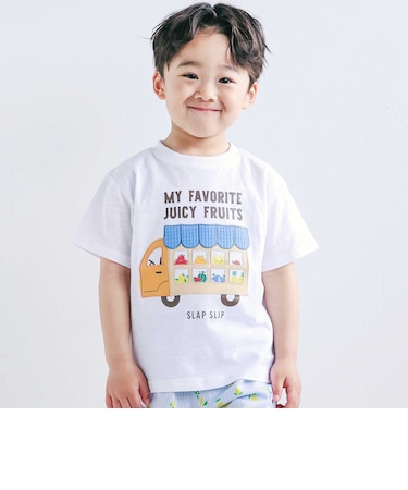 窓からいっぱいパッチ半袖Tシャツ(80~130cm)