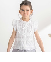 ダブルリボンメロウブラウス(95~150cm)