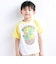 はらぺこ恐竜ラグラン半袖Tシャツ(80~130cm)