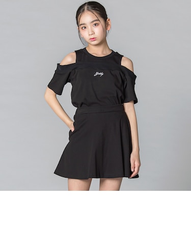 オフショルダートップス＆スカートSET(130~160cm)