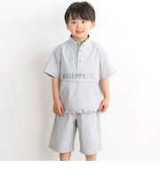 【店舗限定】タフタアノラックデザイントップス＆ハーフパンツ セット(95～150cm)