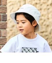 【UVカット】ロゴ刺しゅうキャンバスハット(50~54cm)