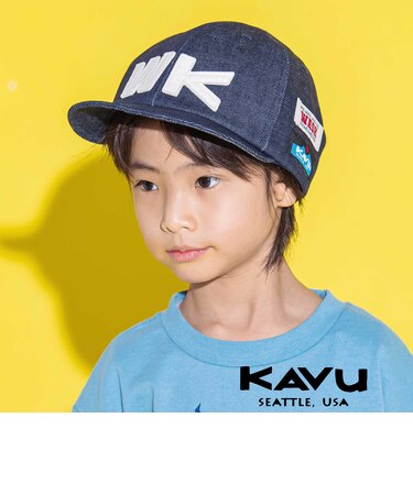 【日本製】【KAVU】クラフトデザインキャップ(53~56cm)