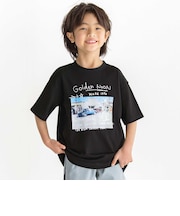 【接触冷感】フォトプリントBIGTシャツ(110~160cm)