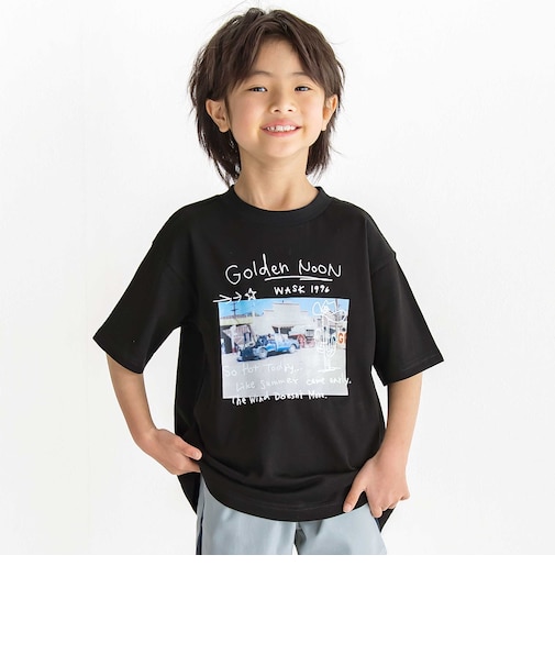 【接触冷感】フォトプリントBIGTシャツ(110~160cm)