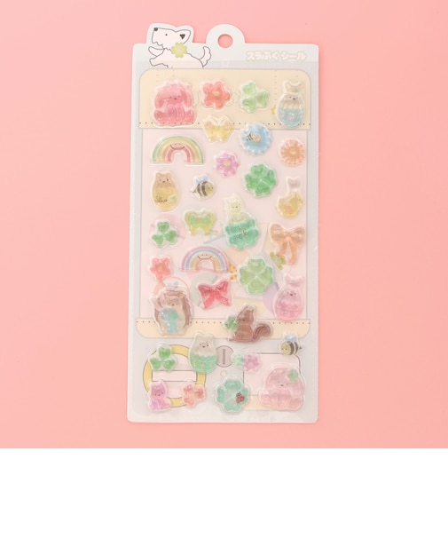 ぷっくり可愛い★ちゅるちゅるスラぷくシール