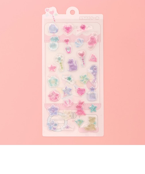 ぷっくり可愛い★ちゅるちゅるスラぷくシール
