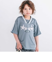 太ラインポイントメッシュTシャツ(110~150cm)