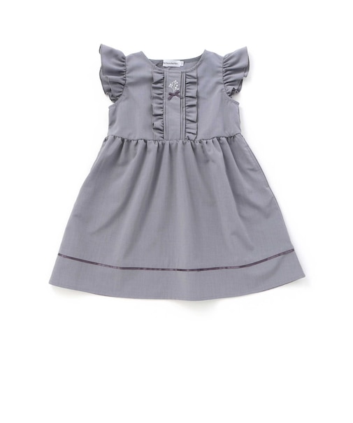 【店舗限定】フリルスリーブワンピース(95~150cm)