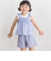 【店舗限定】サッカーチュニック+パンツセットアップ(95~150cm)