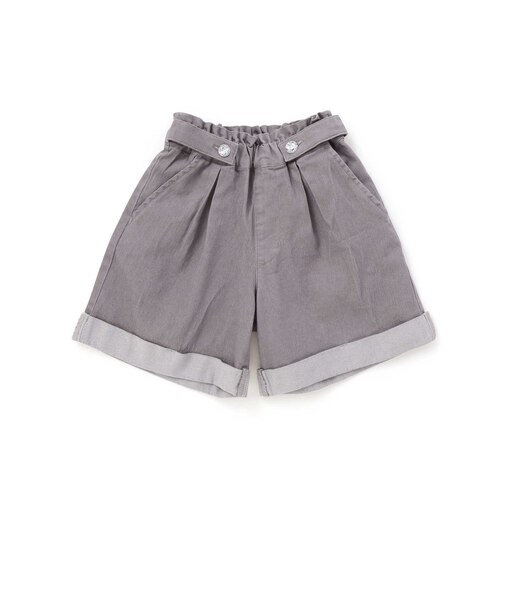 【店舗限定】裾折り返しデニムショートパンツ(95~160cm)