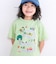 【スララク/吸汗速乾/接触冷感/オーガニックコットン】わくわく男の子半袖Tシャツ(80~130cm)