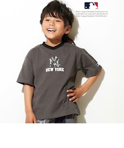 【MLB】 モチーフ VネックTシャツ(100~160cm)