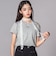 レースストール ファスナー Tシャツ(130~160cm)
