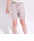 裾スカラップシャンブレー&花柄ショートパンツ(90~130cm)