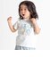 アニマルかくれんぼロゴスラブ天竺半袖Tシャツ(80~90cm)