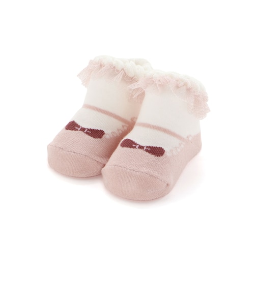 ラメチュール付きカップソックスベビー(8~13cm)