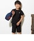 【接触冷感】ヘンリーネックTシャツ＆パンツセット(110~160cm)