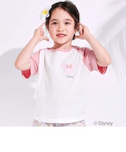 【ディズニーコレクション】キャラクターモチーフラグラン半袖Tシャツ(80~130cm)