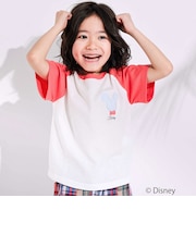 【ディズニーコレクション】キャラクターモチーフラグラン半袖Tシャツ(80~130cm)