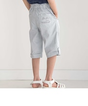 ライトオンスデニム裾ロールアップハーフパンツ(90~150cm)