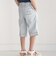 ライトオンスデニム裾ロールアップハーフパンツ(90~150cm)