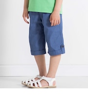 ライトオンスデニム裾ロールアップハーフパンツ(90~150cm)