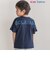 【お揃い】【神戸タータン×BeBe】チェックポケットバックロゴ半袖Tシャツ(90~150cm)