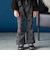 ローズストライプフレアロングパンツ(95~150cm)