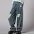 レースクラッシュバレルレッグデニムパンツ(130~160cm)
