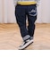 裾折り返しチェック柄ストレッチパンツ(80~130cm)