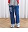 バックリボンストレッチデニムパンツ(80~130cm)